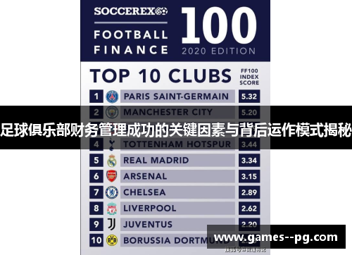 足球俱乐部财务管理成功的关键因素与背后运作模式揭秘