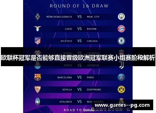 欧联杯冠军是否能够直接晋级欧洲冠军联赛小组赛阶段解析