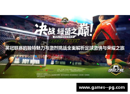 英冠联赛的独特魅力与激烈挑战全面解析足球激情与荣耀之旅